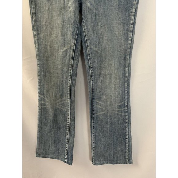 7 Seven For All Mankind USA Made Women’s Flared SZ 30 Denim Bedazzle Jeans - Picture 2 of 8